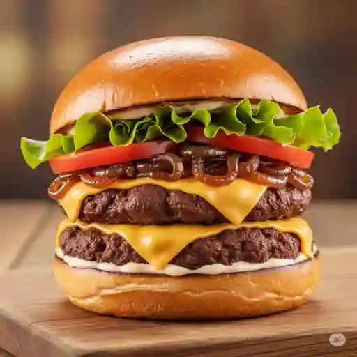 Hamburguesa doble carne