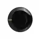 Plato de Cerámica Serie Silver Grey Negro Miniso