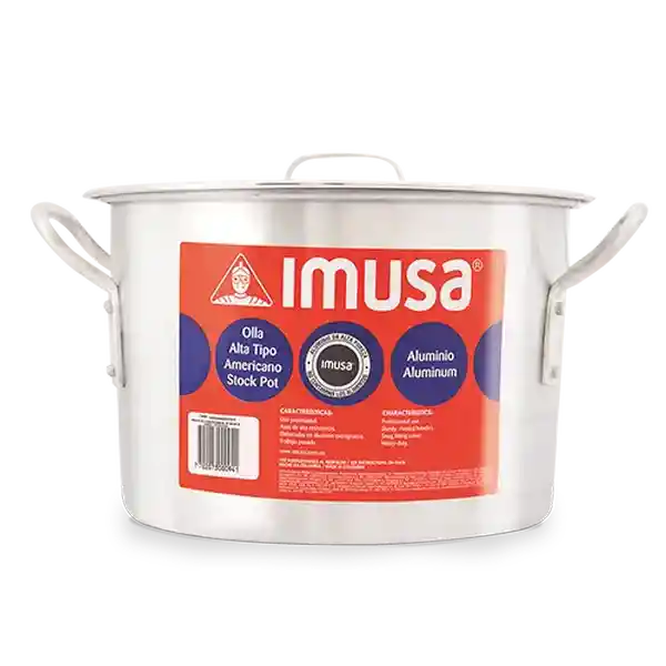 Imusa Olla Aluminio Americana 24 cm