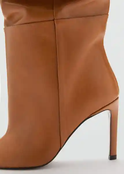 Botas Liza Tabaco Talla 36 Mujer Mango