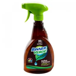 Binner Verde Limpiador Desinfectante Baños y Duchas