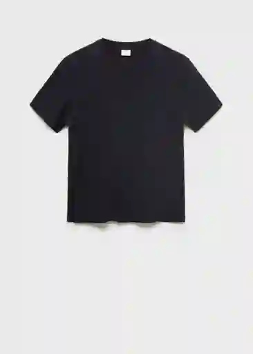 Camiseta Algarvet Navy Talla S Hombre Mango