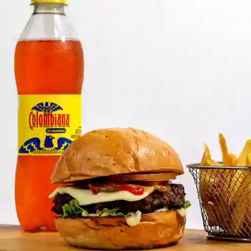 Combo hamburguesa tradicional