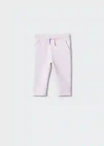 Pantalón Vienab Lila Talla 69 Niñas Mango