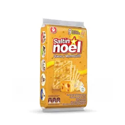 Saltín Noel Galleta Queso y Mantequilla