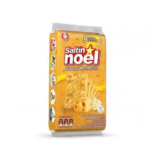 Saltín Noel Galleta Queso y Mantequilla