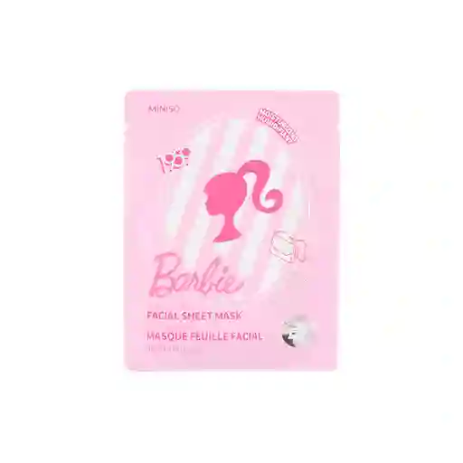 Mascarilla Facial Ácido Hialuronico Serie Barbie Miniso