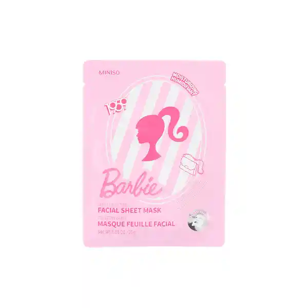 Mascarilla Facial Ácido Hialuronico Serie Barbie Miniso