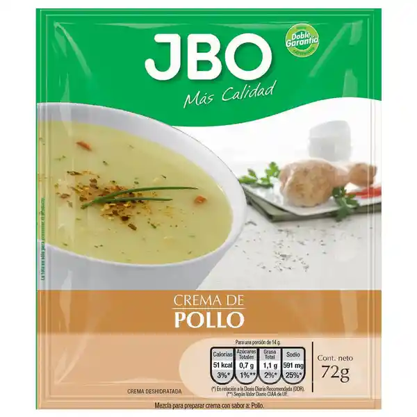 Jbo Crema Pollo