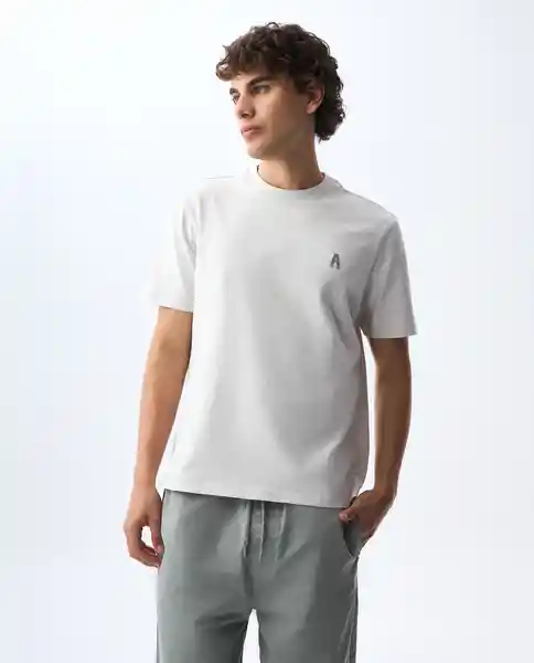 Camiseta Hombre Gris Talla S 841G009_GRI134108 Americanino