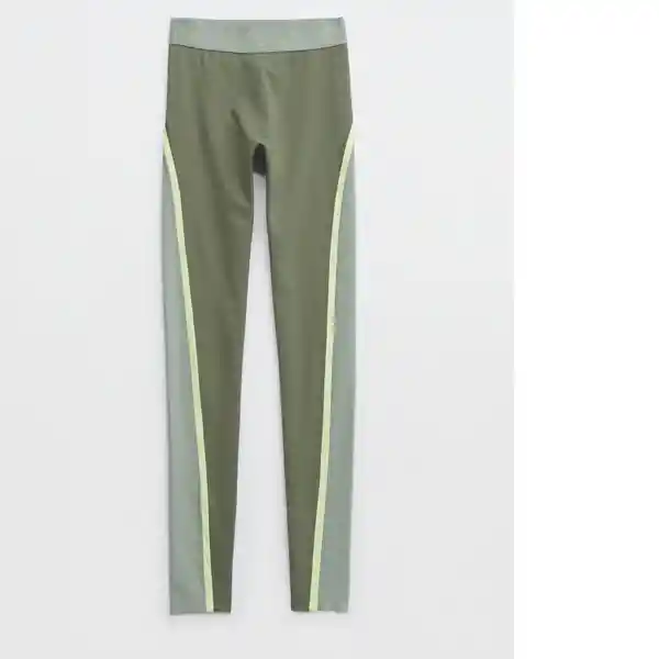 Leggings Verde Talla: Large American Eagle