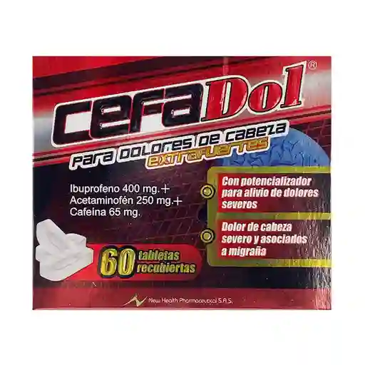 Cefadol (400 mg / 250 mg / 65 mg)