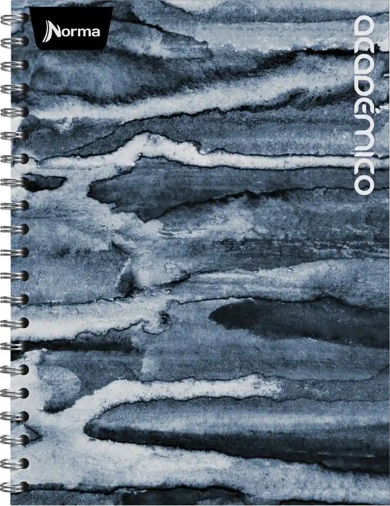 Norma Cuaderno Académico Mixto 180 Hojas Argollado Tapa Dura