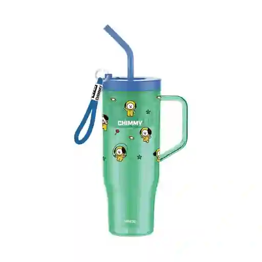 Vaso Chimmy Verde Bt21 1250 mL Miniso