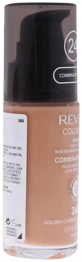 Revlon Base Liquida Gold Caramelo 360