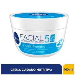 Nivea Crema Facial Cuidado Nutritiva 5 en 1