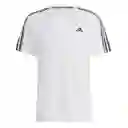 Adidas Camiseta Tr-Es Base 3S T Para Hombre Blanco Talla XL