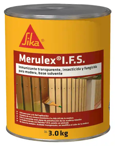 Sika Inmunizante Insecticida y Fungicida para Madera Merulex IFS