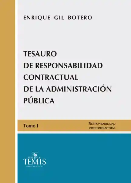 Tesauro de responsabilidad contractual de la administración pública