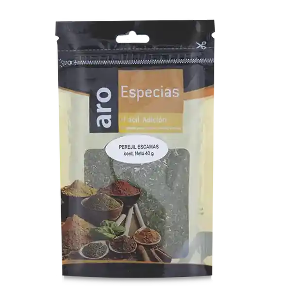 Aro Perejil en Escamas