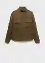 Chaqueta Anton Khaki Talla S Hombre Mango
