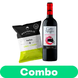 Combo Gato Negro Cabernet Sauvignon +Limon Monte Rojo