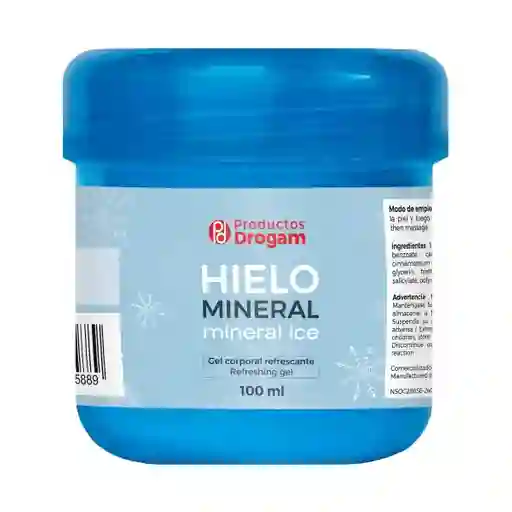 Drogam Gel Corporal Refrescante Hielo Mineral