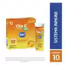 Tripack Vita C + Zinc MK Efervescente 1gr. Vitamina C Naranja 30 tabletas