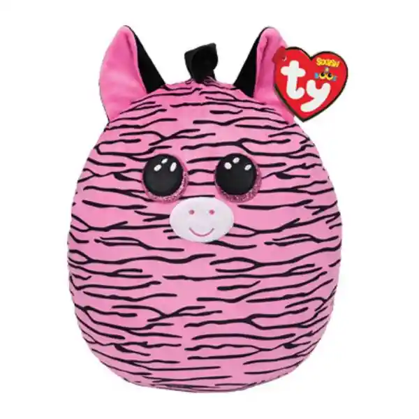 Squish-A-Boos Zoey Zebra Rosa Ty 39294