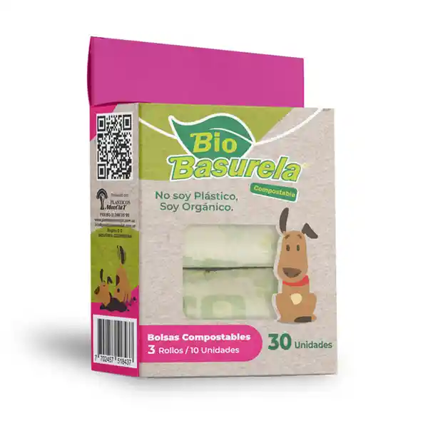 Biobasurela Bolsa Para Perro Compostable
