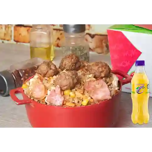 Combo Arroz Montañero + Quatro Original 400 ml