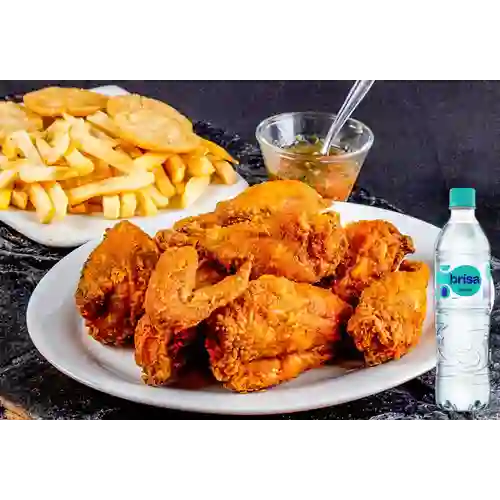 Combo 1/2 Pollo Broaster + Brisa Sin Gas 600ML