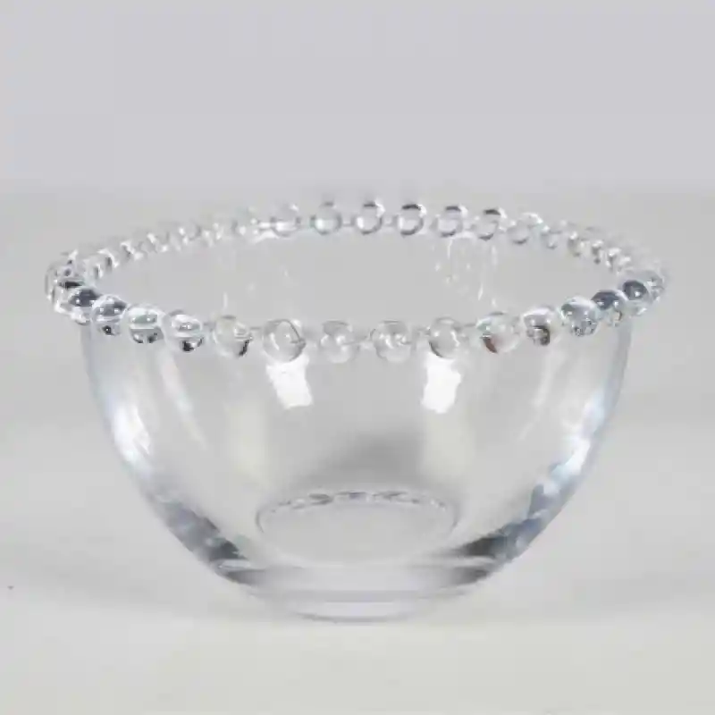 Bowl de 13  cm Hecho de Vidrio Templado Resistente a Golpes. El Vidrio es Muy Higiénico, no es Poroso y no Absorbe Líquidos, Colores o Sabores. Apto Para Microondas, Nevera y Lavaplatos. Sku 206721. Sku 6734567891224