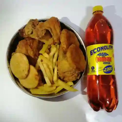 Medio Combo Pollo Broaster