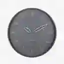 Present Time Reloj de Pared Mecanismo Silencioso Petalos Gris