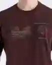 Camiseta Hombre Café Talla S 849G001_CAF191420 Americanino