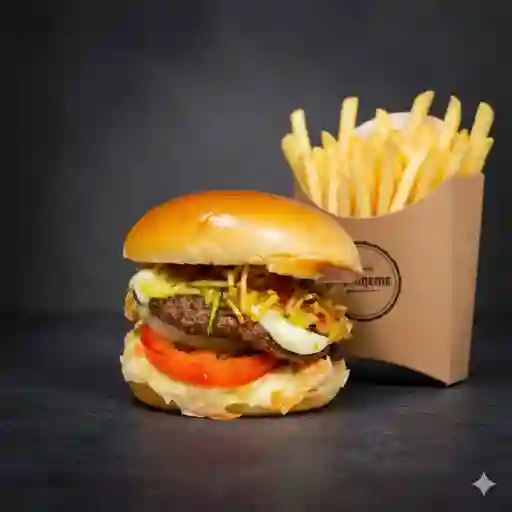 Hamburguesa en Combo