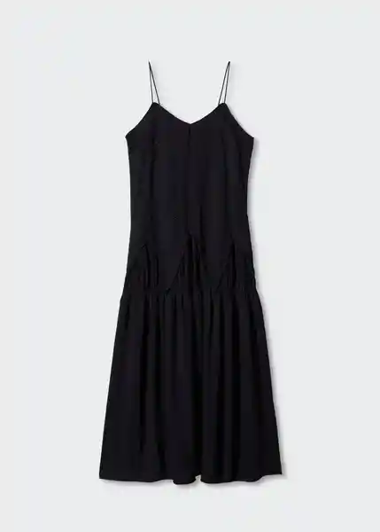 Vestido Angelina Negro Talla 18 Mango Teen Girl Mango