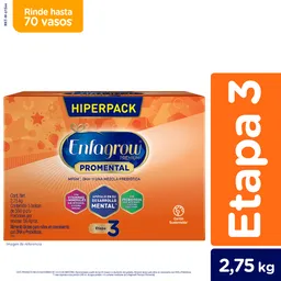 Alimento Lácteo Enfagrow Premium Promental Natural 3 2750 g
