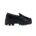 Zapatos Mocasin Ilex Negro Talla 35