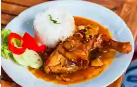 Pollo en Champiñones