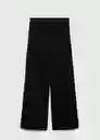 Pantalón Roma Negro Talla XS Mujer Mango