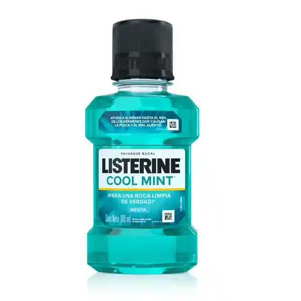 Listerine Enjuague Bucal Cool Mint 180 mL