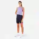 Kiprun Camiseta Esqueleto de Running Run Dry Corta Morado XL 500