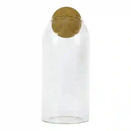 Olala Tarro de Almacenamiento Con Tapa de Corcho 1100 mL sk-7007