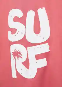 Camiseta Puff Coral Talla 06 Niños Mango