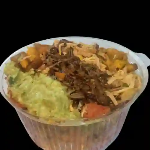 Ponchera mixta (pollo-carne)