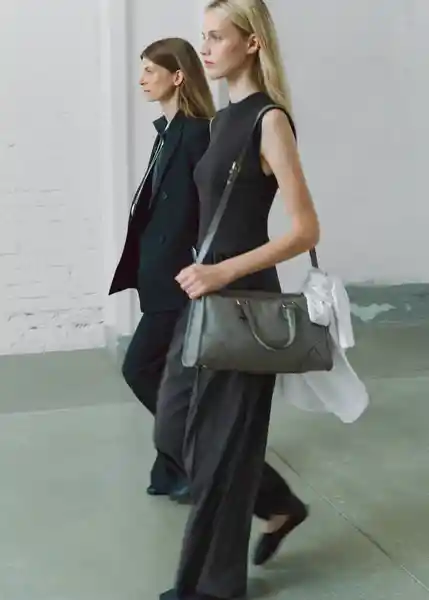 Enterizo Mono Irina Gris Medio Vigore Talla XL Mujer Mango