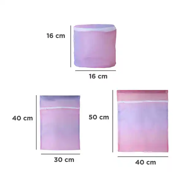 Bolsa de Lavado Serie Rosa Miniso