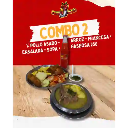 Combo 2 con Pollo